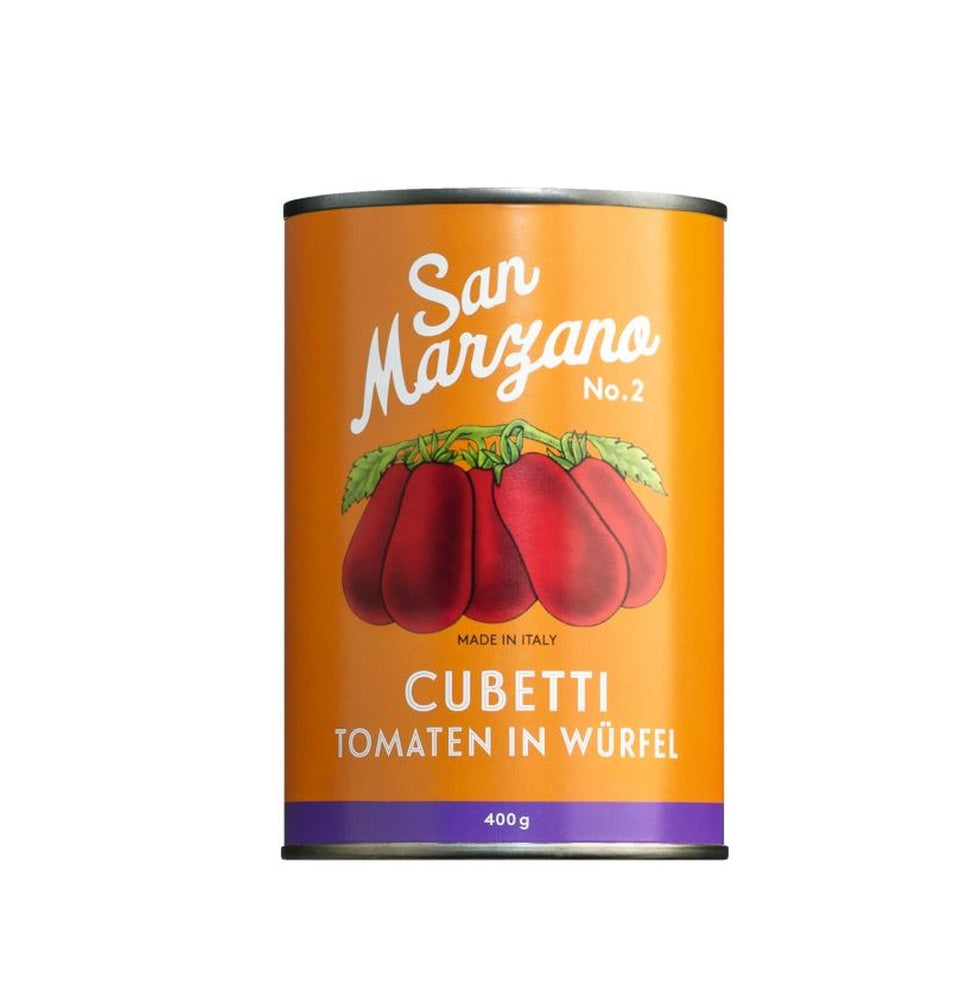Cubetti gewürfelte Tomaten  ,Vintage'