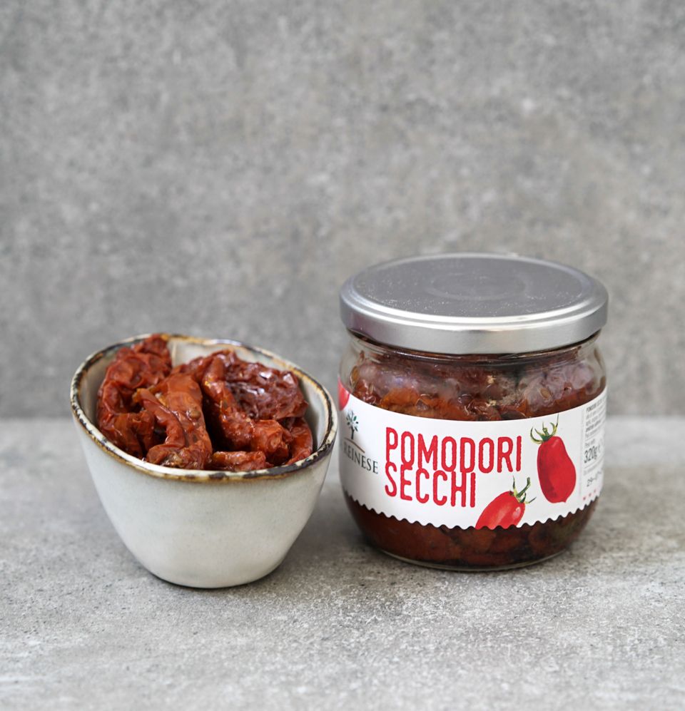 Getrocknete Tomaten im Glas von La Reinese