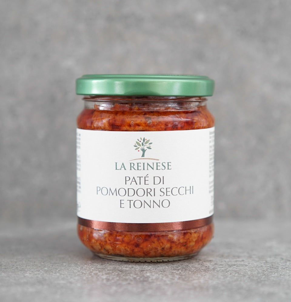 Paste aus getrockneten Tomaten und Thunfisch